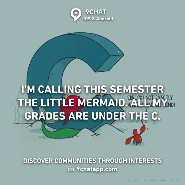 9chatapp's tweet photo. My grades.... 
From group: University,
Download 9chat here: http://t.co/PftUPo8Vka http://t.co/MlWPgDjrLG