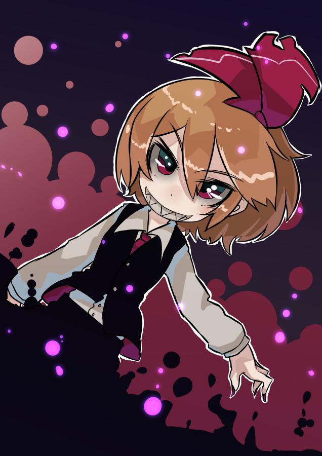 ルーミア(東方プロジェクト) 「るーみあ#深夜の真剣お絵描き60分一本勝負 」|はしろのイラスト
