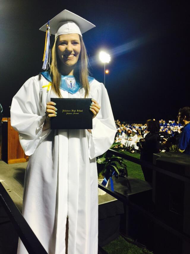 HHawkettes's tweet image. 💎💙🎉 Allie Warren!