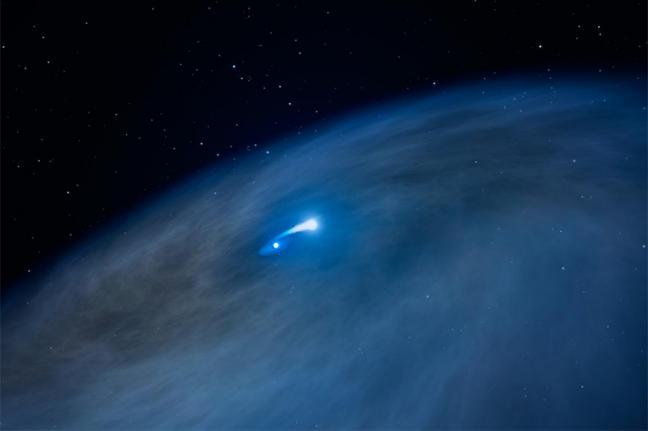 UPI's tweet photo. Meet "Nasty 1," a wildly unique Wolf-Rayet star spotted by @HubbleTelescope
http://t.co/fJ0RR6JNwi #NaSt1 http://t.co/TGYQ9XAoww