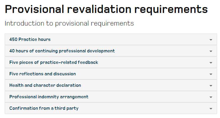 Find out what the provisional requirements for #revalidation are, &amp; download the full document goo.gl/spJWAv