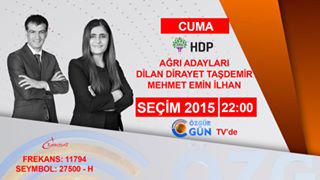 hdp_agri's tweet photo. Yeni yaşam adaylarımız @mehmeteminilhan ve @dilanararat bu akşam 22.00'da ÖzgürGüntv'de http://t.co/jXZuCZMGQj