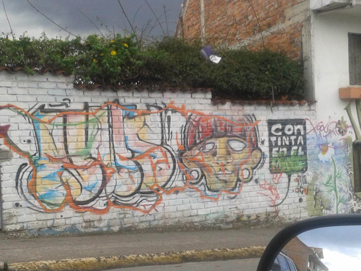 ALEXBERNAL512's tweet photo. @CholaCabrera @MunicipioCuenca @DAHPCUENCA @DCMCUENCA Los grafitis es una epidemia, colocan uno y no paran de manchar http://t.co/ReE5ZJoWoT