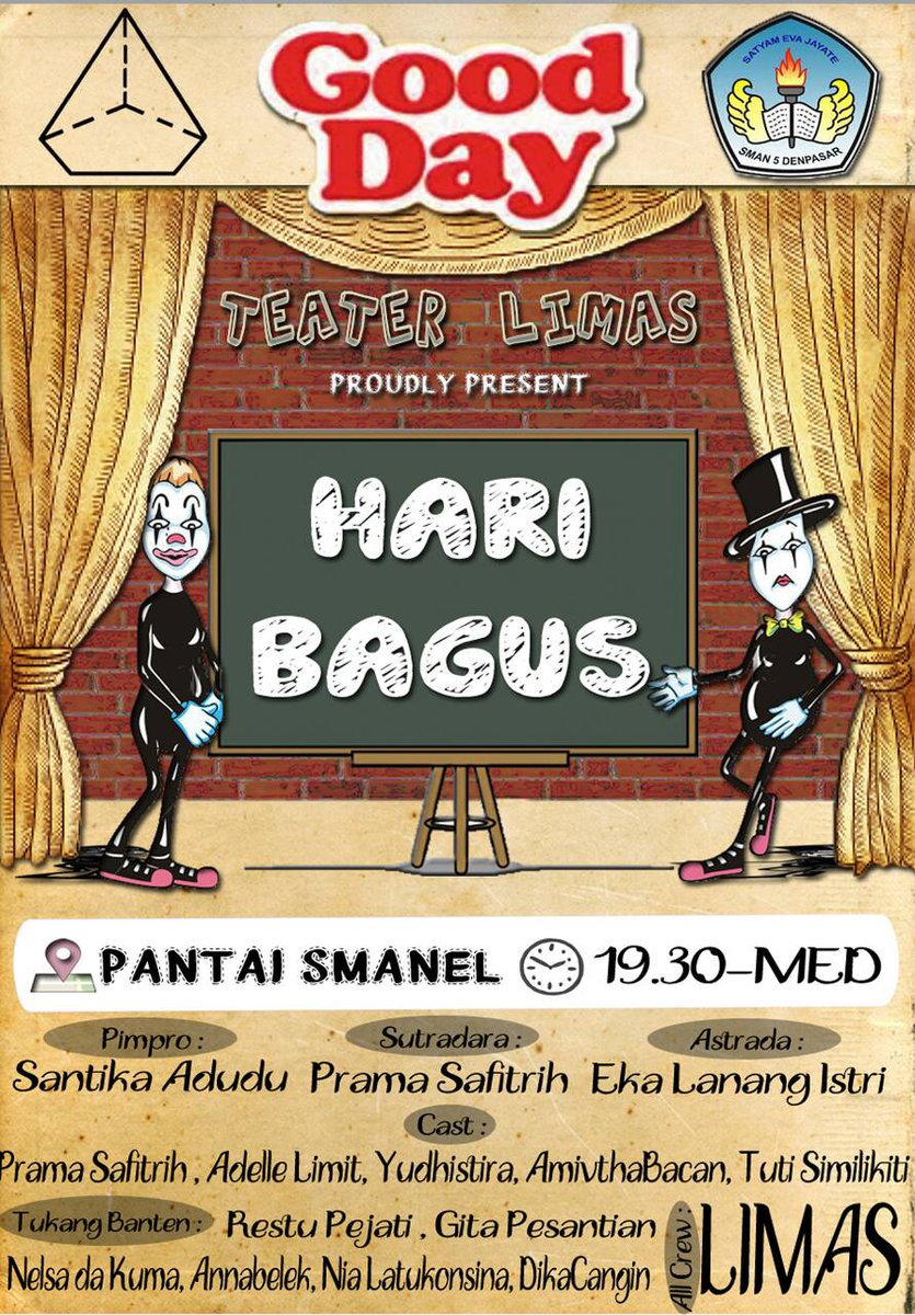 Khusus warga smanela!! kita ada yg rrasa baru nii "Hari Bagus" jangan lewat kan yaaa #gooddaycofee#laut#smanela