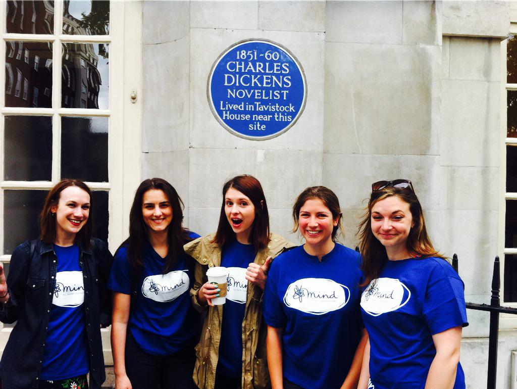 jasminejoynson's tweet photo. What the Dickens?! #WalkForMind @MindCharity http://t.co/pu5tjJRPtD