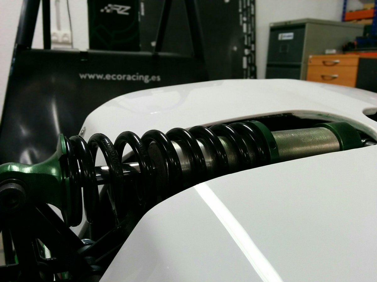 UPCecoRacing's tweet photo. Thanks to our technological partner @TiSprings for joint development of our suspension springs. #rideti #tisprings http://t.co/OAxCsLJAlG