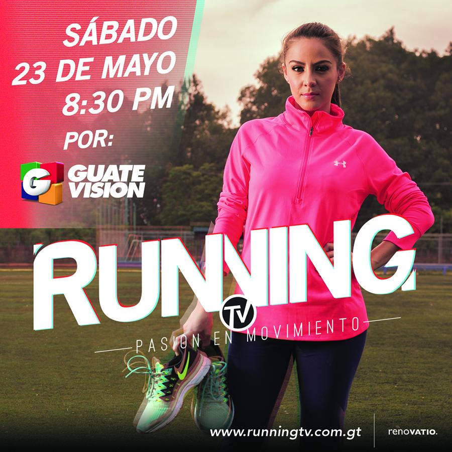 Guatevision_tv's tweet photo. Recuerda que tienes una cita con #Guatevision en #Coban2015 pero  antes con #RunningTV mañana 20:30hrs! http://t.co/5eCJ9CtTsp