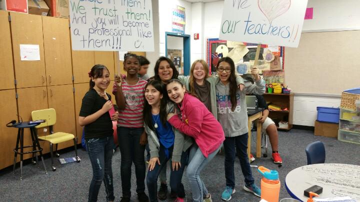 NIS205's tweet photo. What a wonderful surprise from our NIS teacher cheerleaders @navasotaint #youmatter #loveteaching http://t.co/8eBpJiA5He