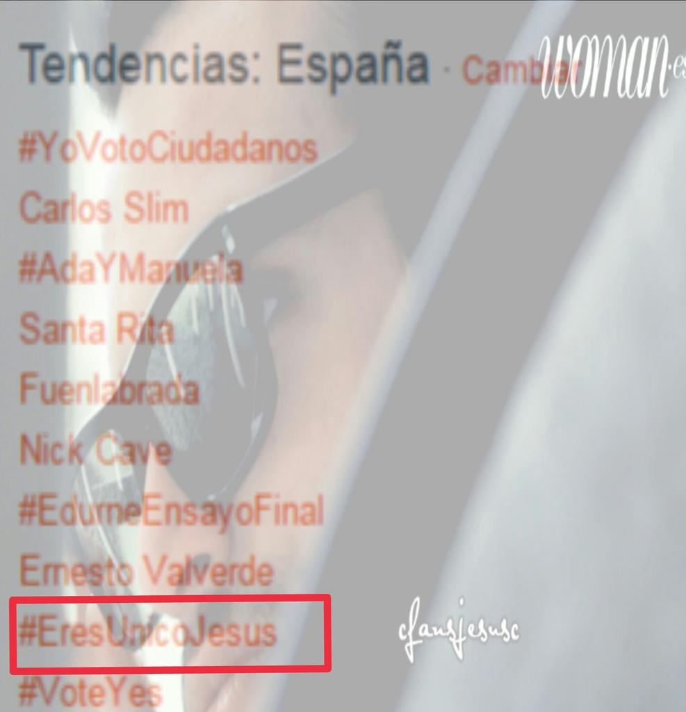 CFansJesusC's tweet photo. EN 25 MINUTOS LO HEMOS CONSEGUIDO POR Y PARA TI @Jesus_Castro_5 #EresUnicoJesus TE QUEREMOS MUCHO 💞💕💖 http://t.co/xw3kakzRti