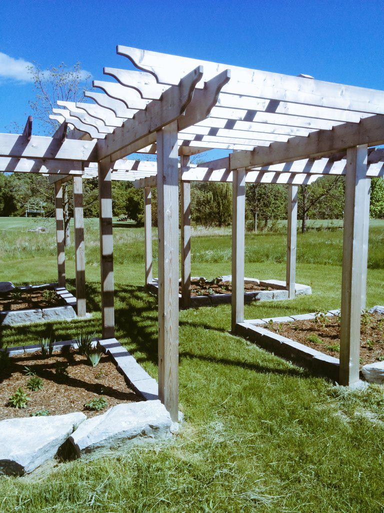YEAHumber's tweet photo. Planting trees and memories @HumberArb in 4 directions garden with #campchoice @Humber_ARC @YEAHumber http://t.co/mK7qQfLuvg
