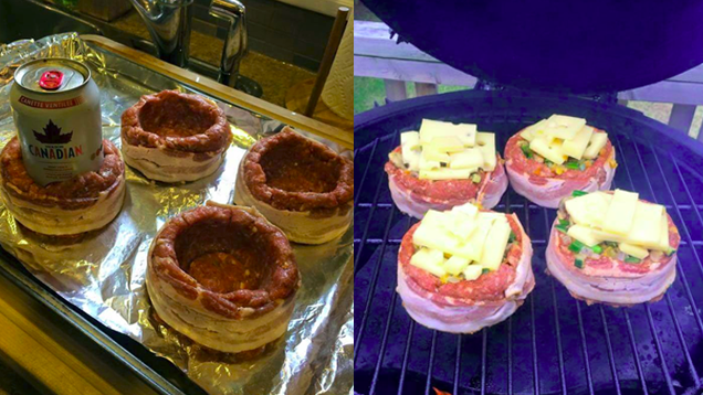 lifehacker's tweet image. Turn burger patties into edible bowls for the ultimate bunless burger: lifehac.kr/8NXWllb