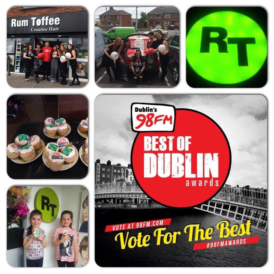 RumToffeeHair's tweet photo. The #98fmThunders came in to visit us today! Looking forward to #BestofDublin Awards Final next week #rumtoffeehair http://t.co/vps3LhmlPO