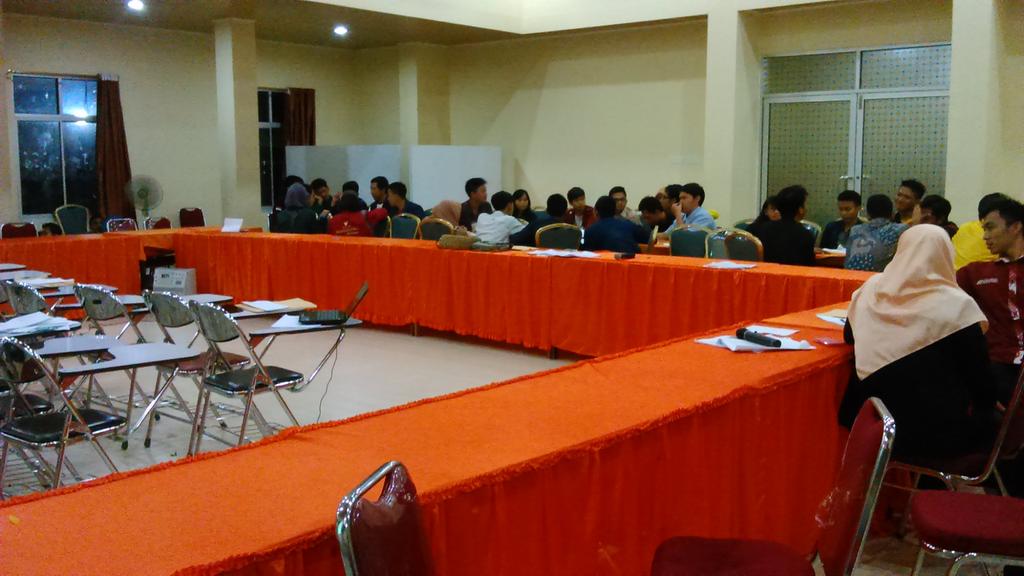 Sedant berlangsung diskusi antar wilayah untuk rekomendasi