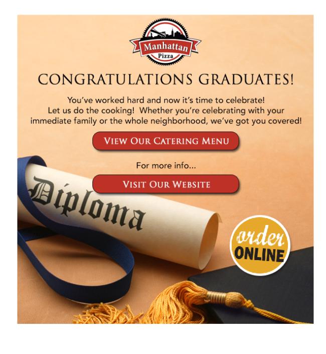 Manhattan_Pizza's tweet photo. Congratulations Graduates! http://t.co/I7qj2v8UX0 http://t.co/H4fHhOdsed