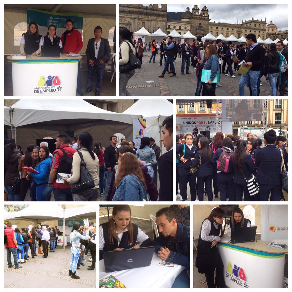 alfonsoprada's tweet photo. Desde la Plaza de Bolívar inicia Jornada de Oportunidades #PorBogotá #SENAEmpleo #@luchogarzon @JuanManSantos http://t.co/sjv16Bwjli