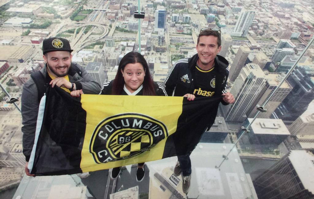 Morgan_Hughes's tweet photo. Final Stop: It was truly amazing to see the support shown for #CrewSC. Stay Massive, Chicago! #312ForCrewSC #cf97 http://t.co/ZTNwinvQFT