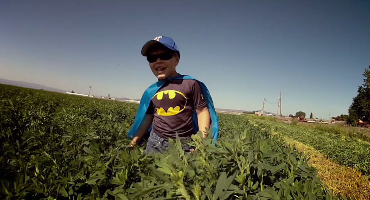 HitsWestMidNews's tweet photo. A 5 year old leukaemia sufferer's dream was to become Batman and it came true! WATCH this: http://t.co/vmxFsg496b http://t.co/ibJ6tg8DMZ