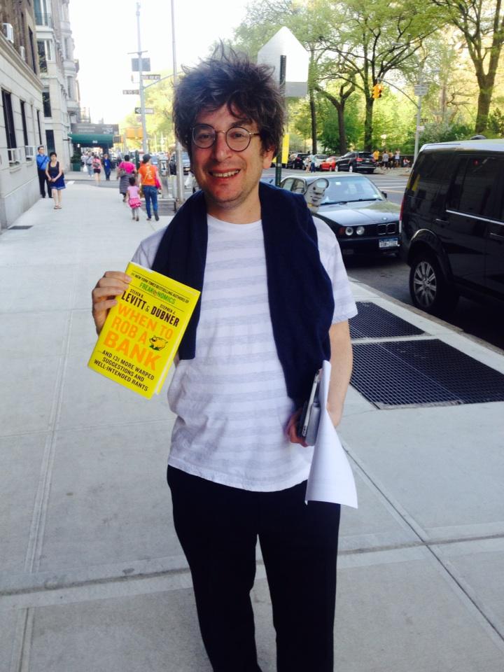 Freakonomics's tweet photo. What is @jaltucher reading these days? #WhenToRobaBank http://t.co/BcAALWEmeC