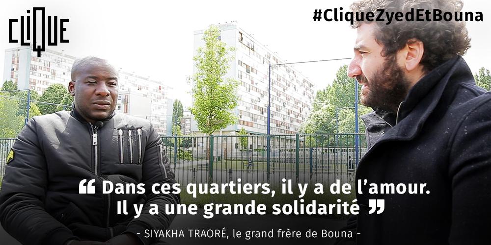 clique's tweet photo. Rencontre à Clichy-Montfermeil avec Siyakha Traoré, le grand frère de Bouna http://t.co/zyIRiMXObF #ZyedEtBouna http://t.co/IlOBFXerrR