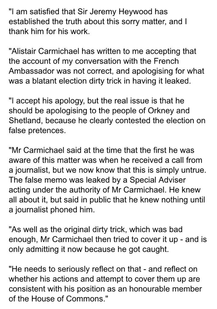 nickeardleybbc's tweet photo. Full @NicolaSturgeon response to leak story http://t.co/BeVDyrUKjw