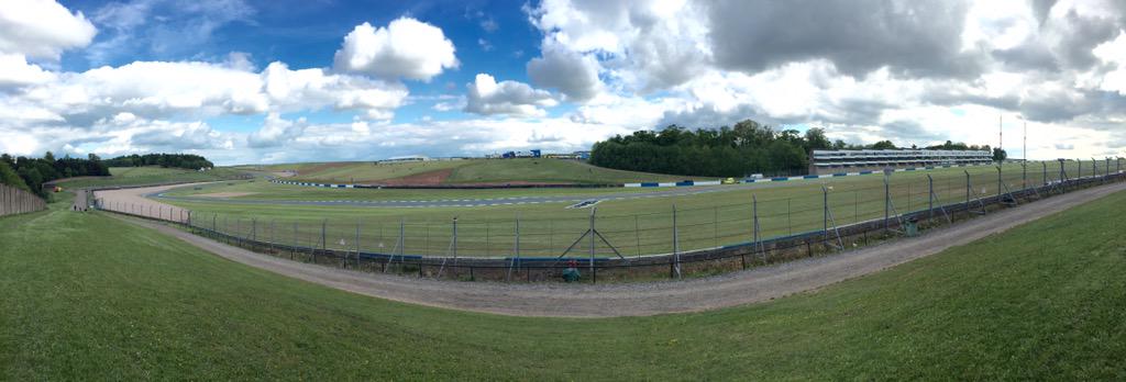DucatiUKRacing's tweet photo. Not many better places to watch #UKWorldSBK - who's coming down to @DoningtonParkUK this weekend?! http://t.co/GVKmPO0Rgi