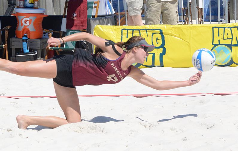 AVCAVolleyball's tweet photo. Set your calendar! Tomorrow at 1pm ET on @CBSSportsNet is the airing of the #AVCASand Championships! http://t.co/0KIaPakPu8