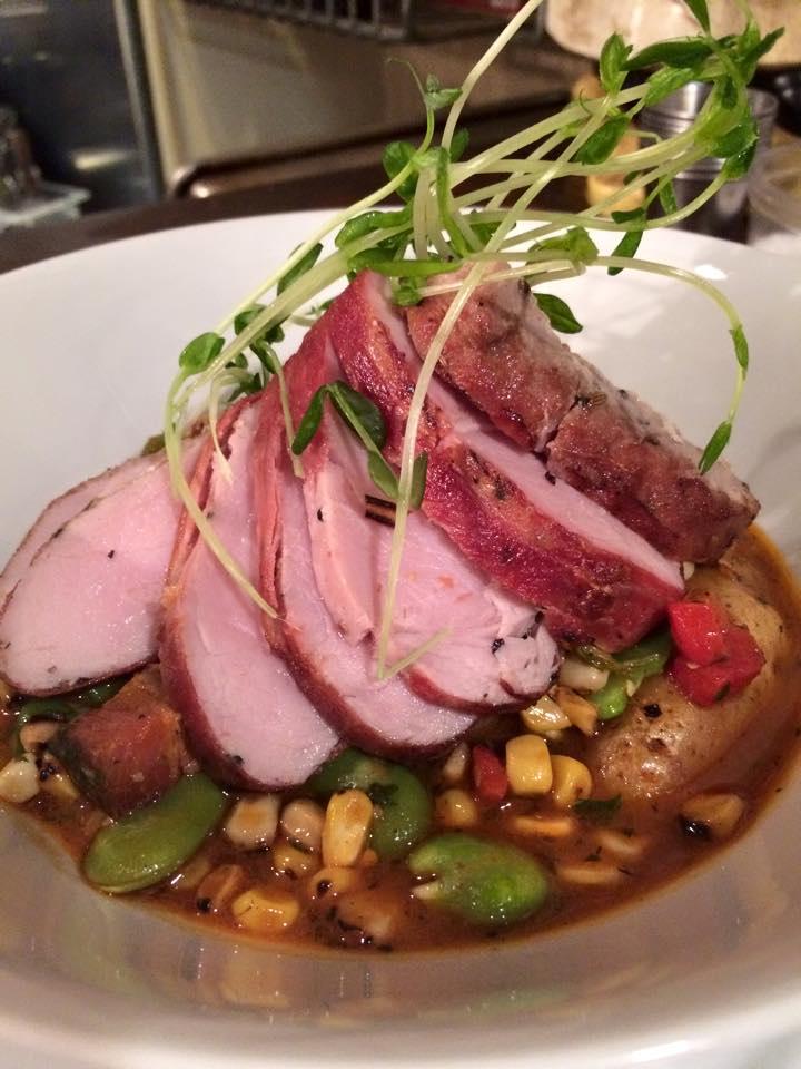 CochonBYOB's tweet photo. Sticking around Philly? Come eat this prosciutto-wrapped pork w/favas and corn. 215-923-PORK http://t.co/H9A5VwDQaV http://t.co/sIS4OcHIl7