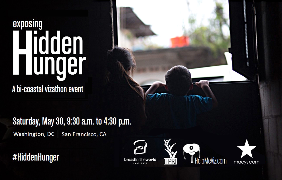 livingdata_us's tweet photo. Grateful and excited that @macysdotcom is our site sponsor for #HiddenHunger vizathon. Join us http://t.co/KyO6hnmLQJ http://t.co/e81998i4y0