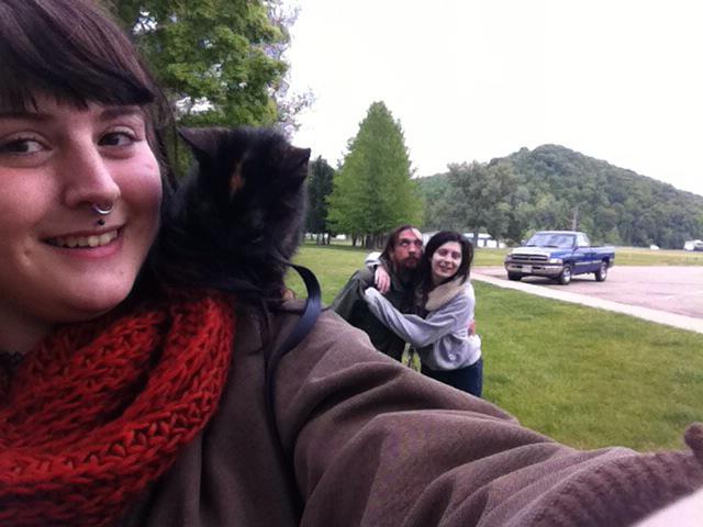 TiffCaton's tweet photo. Traveling to North Carolina. In Hurricane, West Virginia right now! http://t.co/rtQR78b0rq