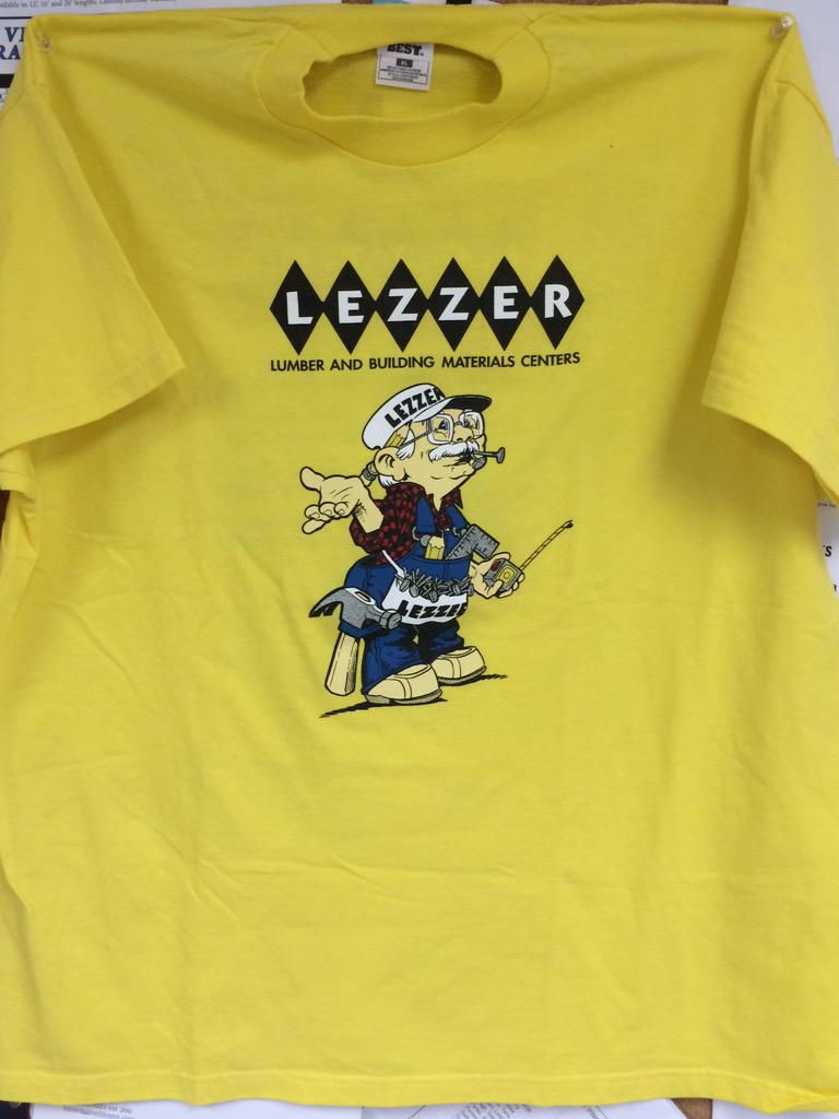 LezzerLumber's tweet photo. Look at this vintage @LezzerLumber T-shirt from retired State College employee, Richie "Radio" Day!  #fbf #UKenDoit http://t.co/257IKMNCpq