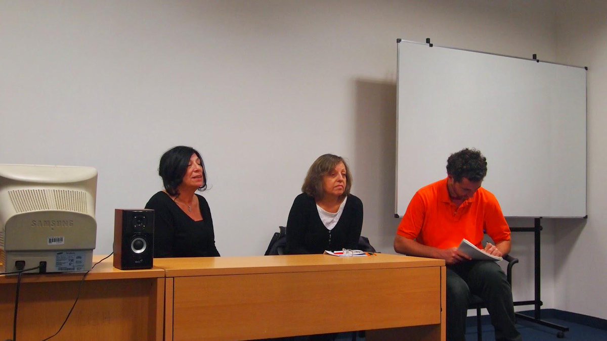 a_lapelicula's tweet photo. Proyectamos "A" en UNTREF. Hablaron A. Papazián, N. Boulgourdián y Perla Sneh. La crónica  http://t.co/OZLbTteiC6 http://t.co/3Z2qAqB9US