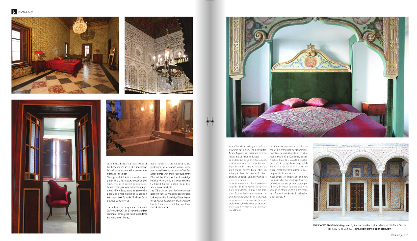 KnowledgeTunis's tweet photo. The Knowledge Palais Bayram #Tunis ds prestigieux magazine Ultimate Jet. Lire p116-117-118-119 http://t.co/vMpQ4LJLxK http://t.co/0nLy2NvH7W