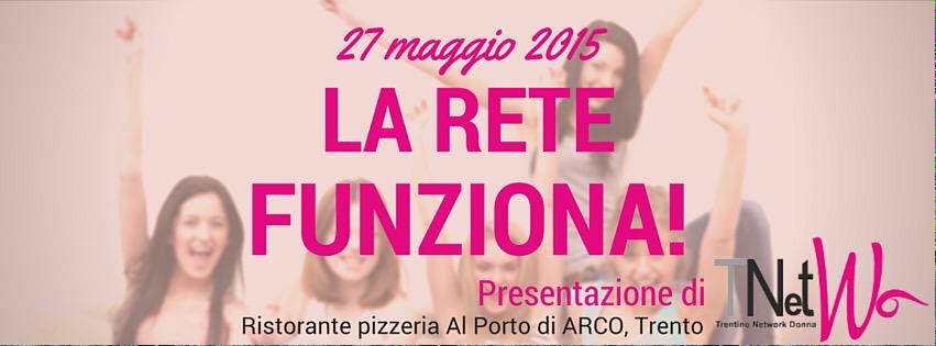 NetworkDonna's tweet photo. La #rete funziona! Scopri come, il 27 maggio ad #Arco #Trento #networking #NetworkDonna http://t.co/1vxTZSxWkk http://t.co/BGDYFN5ZXV