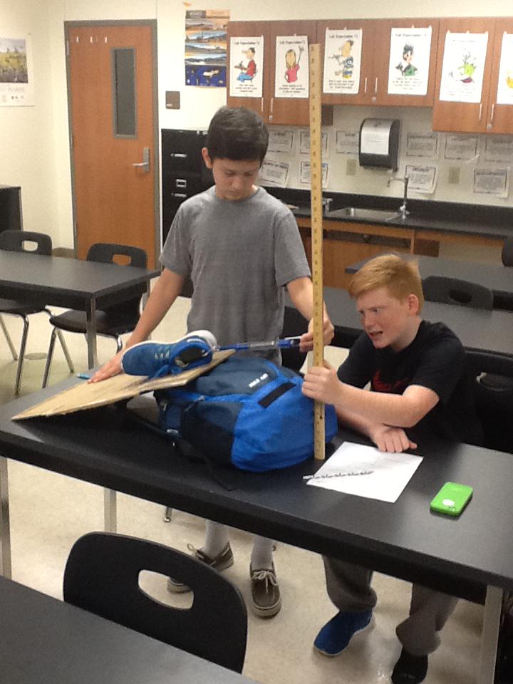 RyanBartoszek's tweet image. Students calculating work. #MathinScience #utleylearns