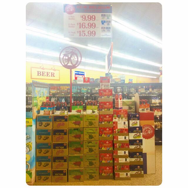 LHart89's tweet photo. @newbelgium is ready for a fantastic MDW at the Delaware beaches!!! Other side is loaded with 12pk cans! Cheers! http://t.co/DRsZlVBVKE