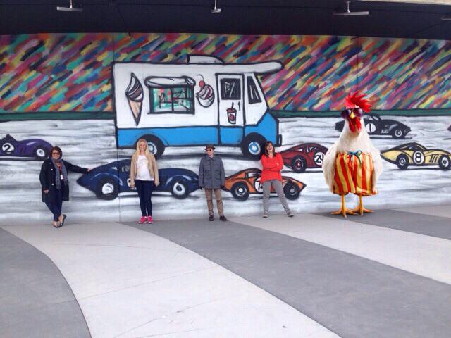 AvantiPress's tweet photo. You never know what you'll see, or who you'll meet in the D #visitdetroit #roostergram #movementdetroit http://t.co/GTJvdUkp6s