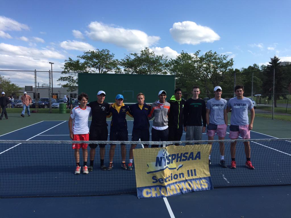 TennisWest's tweet photo. Section 3 crew going to states! Good luck! http://t.co/ctgw3KqAyF