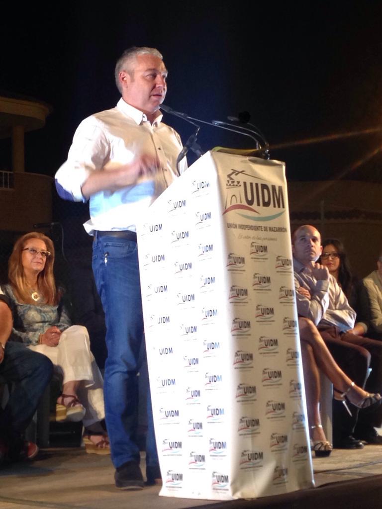 <a href="/ginescampillo/">Ginés Campillo</a> cierra el mitin de fin de campaña de UIDM. Él es la mejor opción para llevar la Alcaldía y Mazarrón