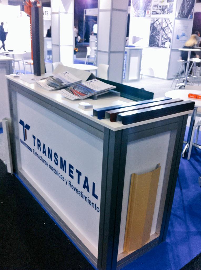 TRANSMETALSA's tweet photo. Samedi matin, dernier jour de @ConstrumatBCN ! Profitez il !!
#Construmat2015 #TRANSMETAL #estructuras #cubiertas http://t.co/p9hvTMF3CN