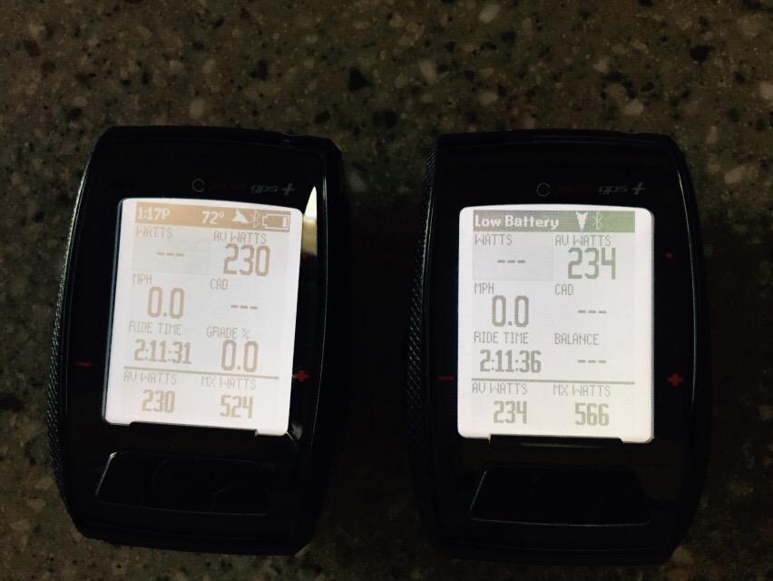 powertapped's tweet photo. Ride no.2 more of the same from the C1 (right) vs G3 @PowerTap http://t.co/9Jlb09s31G