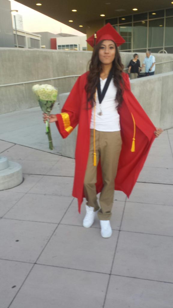 Track_lesbian's tweet photo. I uh graduated high school yesterday http://t.co/kSG8ObhknQ