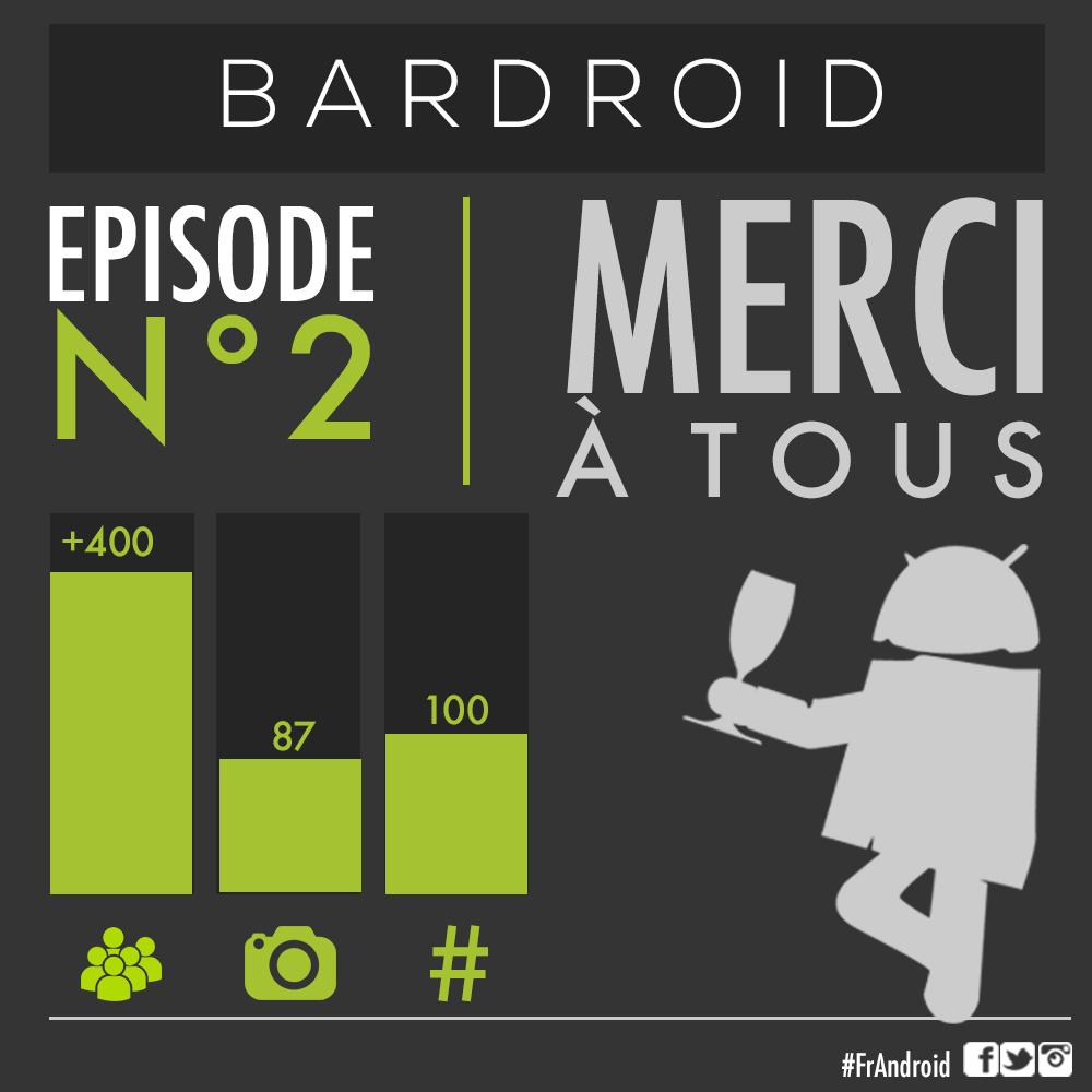 Frandroid's tweet photo. Merci à tous les participants du #BarDroid ! On a hâte de recommencer ! http://t.co/iABfxwini0