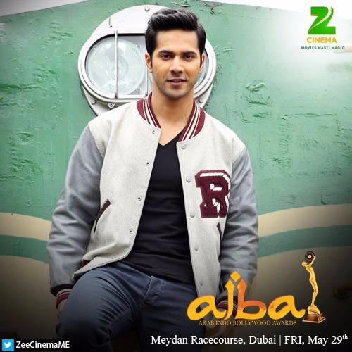 ZeeCinemaME's tweet photo. Just 7 days to go!
UAE get ready for a night with the biggest stars of bollywood Meet @Varun_dvn &amp; many more at #AIBA http://t.co/6EvMOV568q