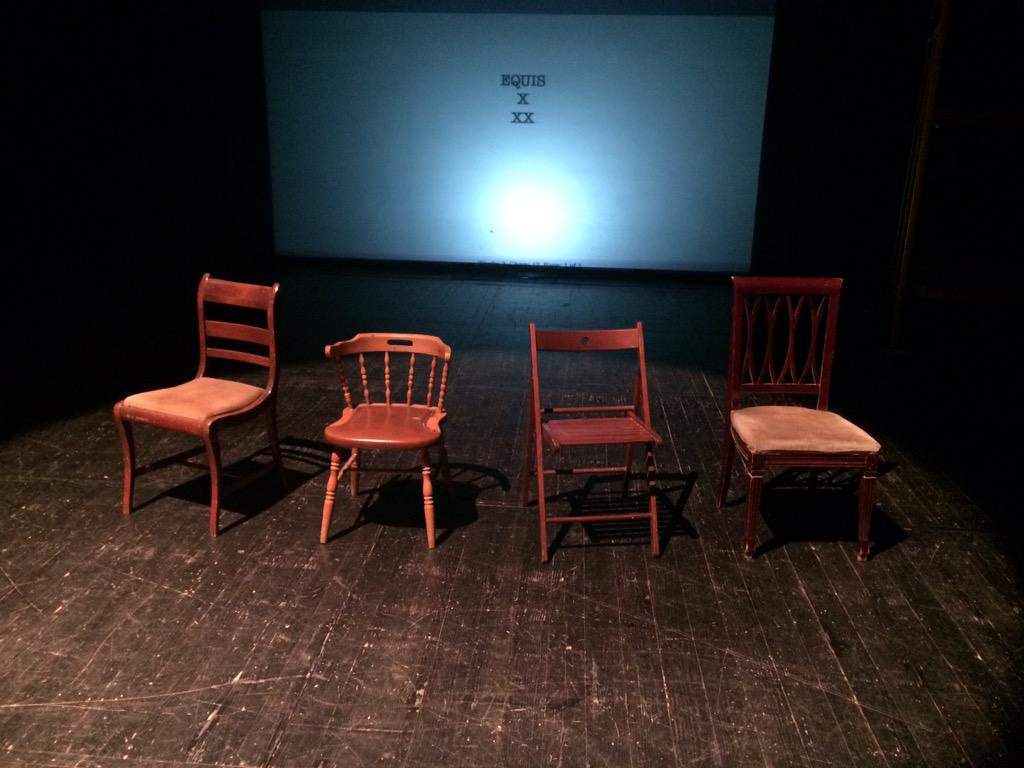 ComplotEscena's tweet photo. Todo listo para nuestra función de #EquisHaMuerto en el #FESTIM015 en #Madrid.
20:30hrs @TeatrosCanal http://t.co/B87In6eG35