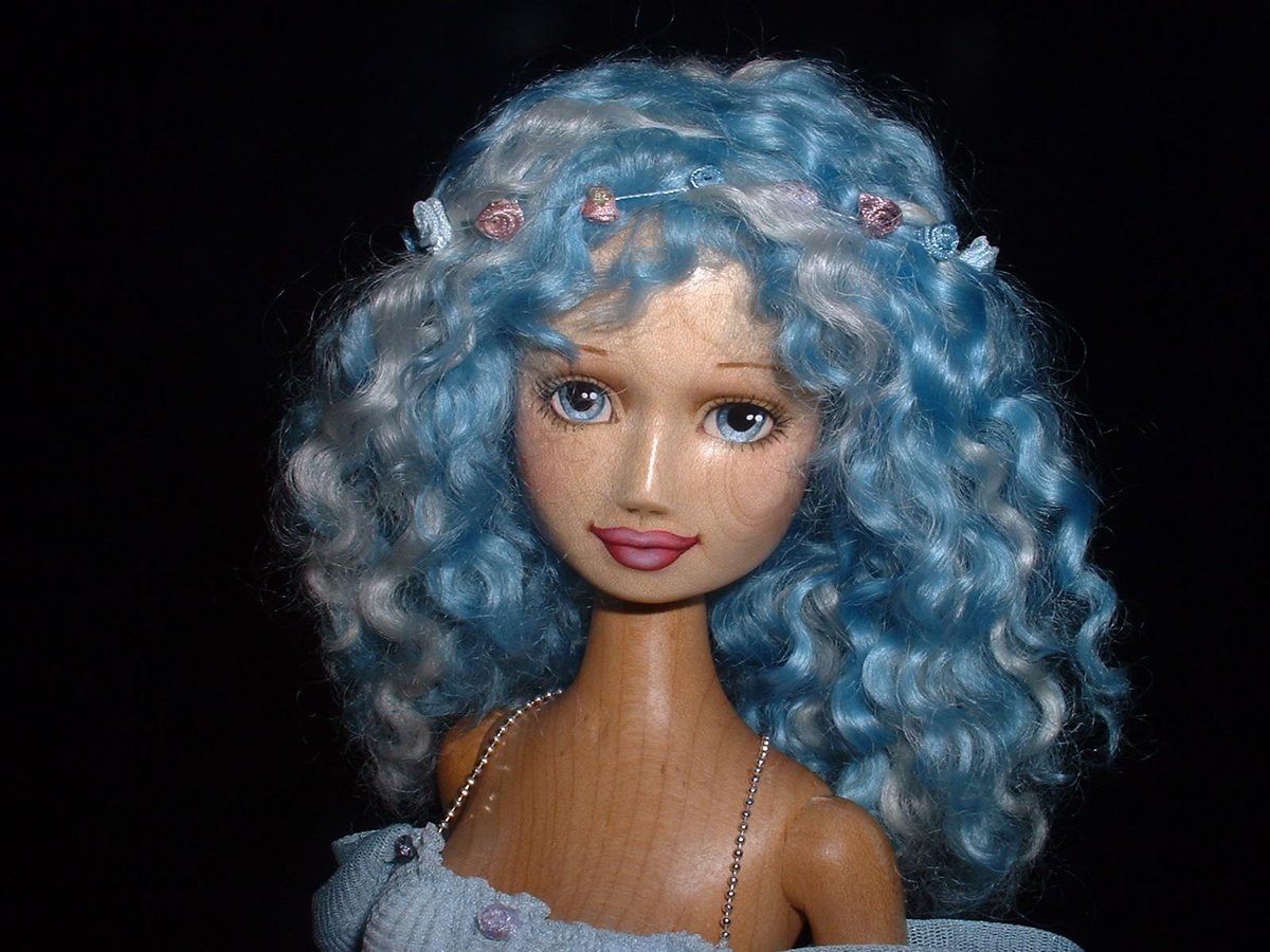 The Blue Fairy she's #gorgeous one of our #Kickstarter #rewards on the #Pinocchio project kickstarter.com/projects/14510…