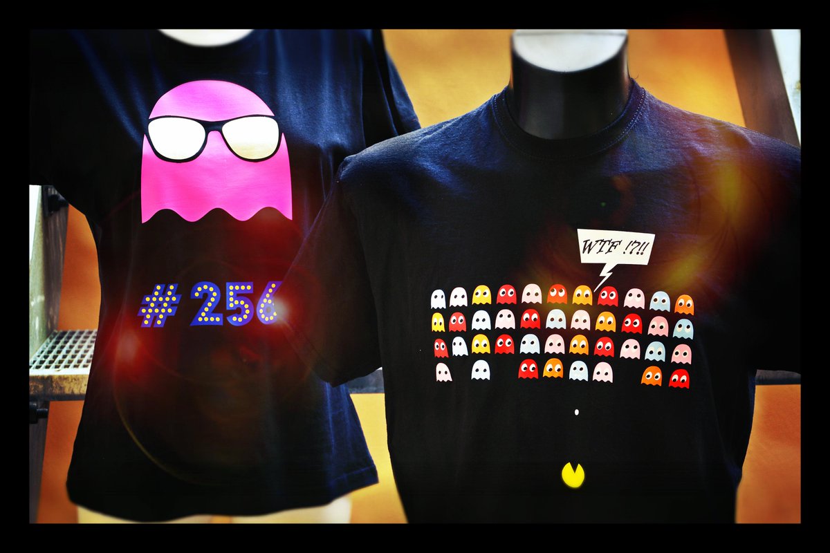 JamStramGram's tweet photo. Happy 35th birthday #PacMan. Check out our #tribute #tshirts to #VideoGames and others on http://t.co/dONFSLlJqB http://t.co/1Byld1IWgz