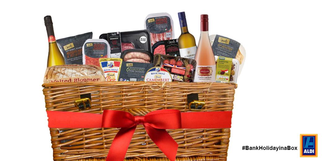 AldiUK's tweet image. Here’s our Bank Holiday in a Box full of your #AldiFavouriteThings… RT for a chance to #win it