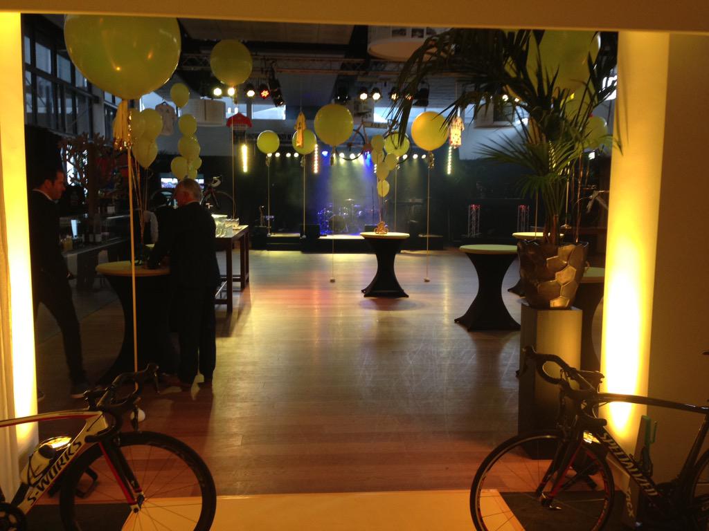 We zijn er klaar voor #yellowparty #bunnikverwelkomtdetour
