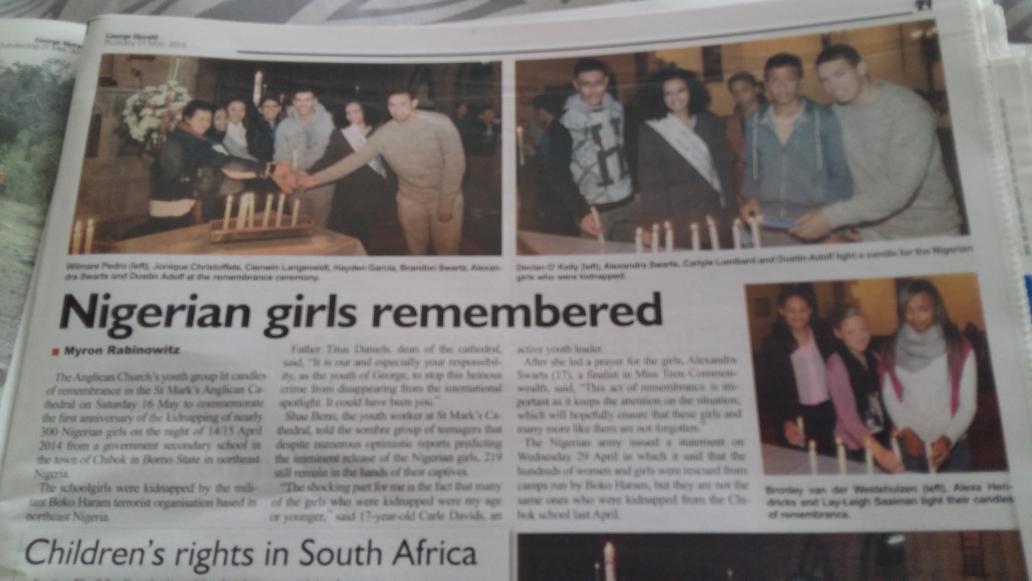 AlyIsCuddly's tweet photo. Thank you George Herald for the press release and Eden FM for the live broadcast! @HenricaVeldman @SACWpageant http://t.co/0Y92WTezey
