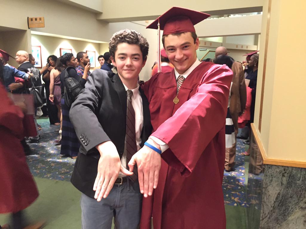 danisraelswim's tweet photo. @JustJMo - from #uofdjes #menforothers to #umgoblue- my son um class 2019 http://t.co/7Cb2Nu34In